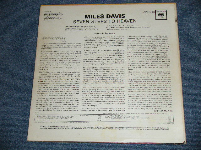 画像: MILES DAVIS  -  SEVEN STEPS TO HEAVEN (Ex++/Ex+++) / 1963 US ORIGINAL  "2 EYE'S with GURANTEED HIGH FIDELITY on BOTTOM Label"  MONO Used LP 