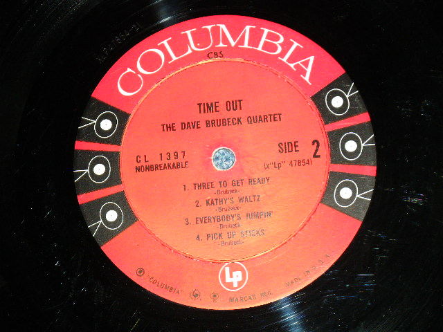 画像: THE DAVE BRUBECK QUARTET -  TIME OUT ( VG++/Ex Looks: VG+++ )  / 1960 US ORIGINAL 1st Press  "6 EYES Label" MONO  LP 