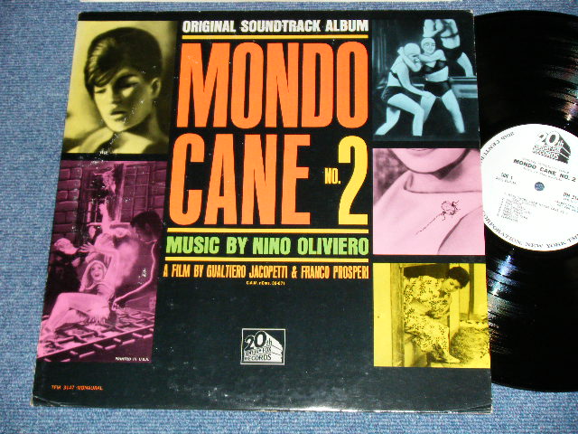 画像1: OST / MUSIC BY  NINO OLIVIERO - MONDO CANE NO.2 ( Ex+/MINT-) / 1964 US ORIGINAL "WHITE LABEL PROMO" MONO Used LPLP 