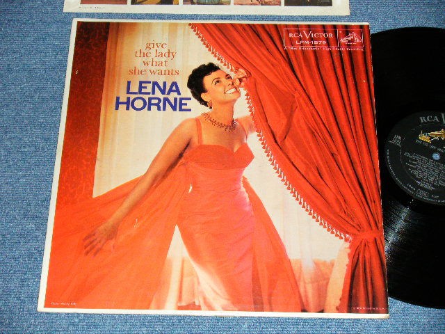 画像1: LENA  HORNE - GIVE THE LADY WHAT SHE WANTS( Ex++/Ex++ )    / 1958 US AMERICA ORIGINAL MONO Used LP 