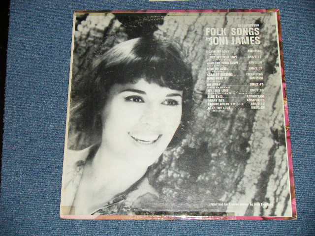 画像: JONI JAMES -  FOLK SONGS BY JONI JAMES  ( Ex/Ex+ Looks:Ex++ ) / 1961 US AMERICA  ORIGINAL MONO