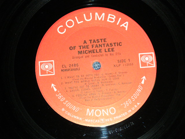 画像: MICHELE LEE - A TASTE OF THE FANTASTIC  ( Ex+++/Ex+++) / 1966  US AMERICA ORIGINAL "360 SOUND Label" MONO Used LP 