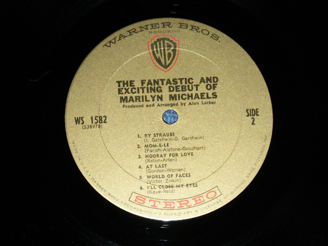 画像: MARILYN MICHAELS - The FANTASTIC & EXCITING DEBUT OF MARILYN MICHAELS (MINT-/MINT-) / 1965 US AMERICA ORIGINAL STEREO  Used LP 