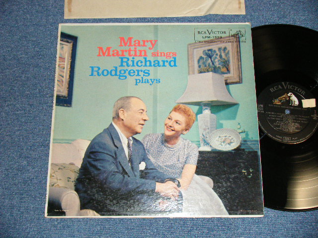 画像1: MARY MARTIN & RICHARD RODGERS - MARY MARTIN SINGS RICHARD RODGERS PLAYS (Ex+/Ex++)  / 1958 US AMERICA ORIGINAL MONO Used  LP