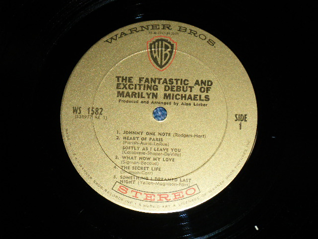 画像: MARILYN MICHAELS - The FANTASTIC & EXCITING DEBUT OF MARILYN MICHAELS (MINT-/MINT-) / 1965 US AMERICA ORIGINAL STEREO  Used LP 