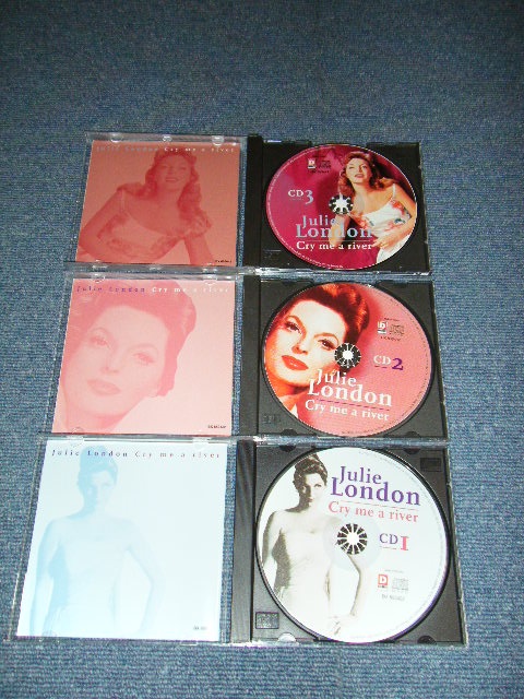 画像: JULIE LONDON - CRY ME A RIVER ( 3 CD'S SET )   /  1997 HOLLAND Used CD