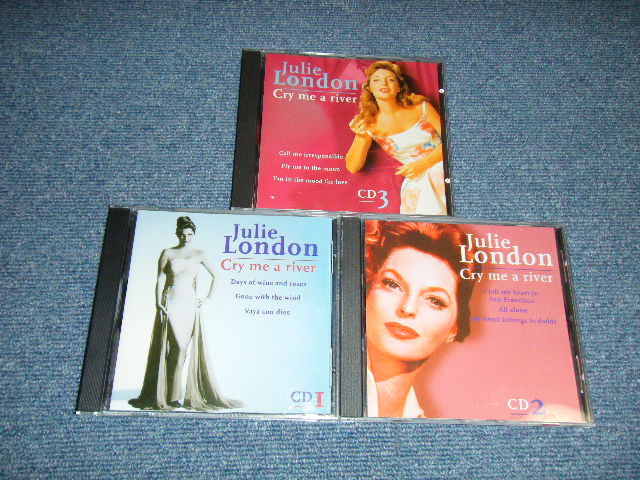 画像1: JULIE LONDON - CRY ME A RIVER ( 3 CD'S SET )   /  1997 HOLLAND Used CD