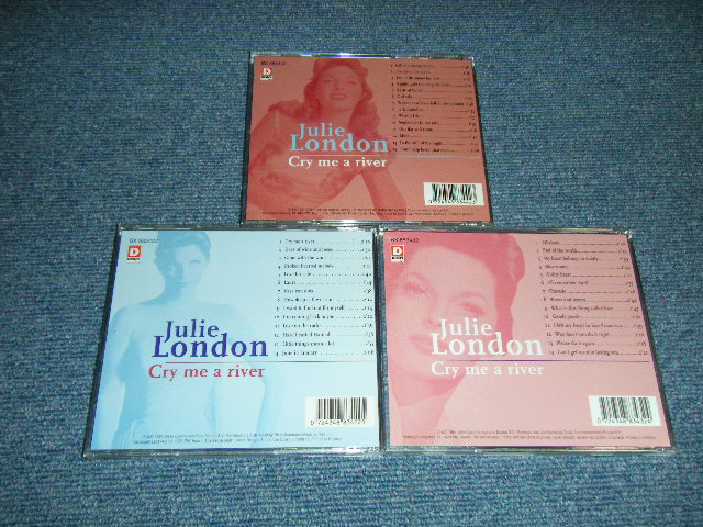 画像: JULIE LONDON - CRY ME A RIVER ( 3 CD'S SET )   /  1997 HOLLAND Used CD