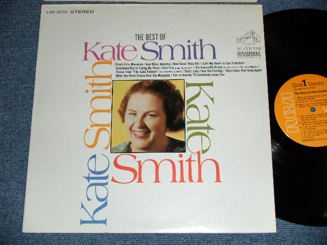 画像1: KATE SMITH - THE BEST OF ( Ex+++/Ex+++ )    / 1968 US AMERICA ORIGINAL "ORANGE Label"  Used LP 