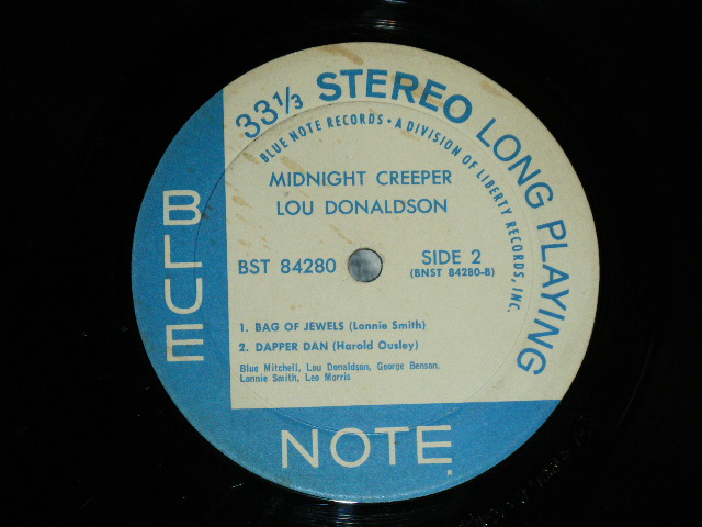 画像: LOU DONALDSON -  MIDNIGHT CREEPER ( VG+/Ex ) /  1968 US AMERICA ORIGINAL "A DIVISION of LIBERTY RECORDS Label" STEREO Used LP 