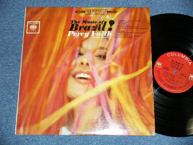 画像1: PERCY FAITH -  THE MUSIC OF BRAZIL ! ( Ex++/Ex+++ )   / 1962 US AMERICA ORIGINAL "BLACK 360 SOUND Label" Stereo Used LP  