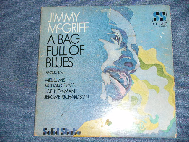 画像: JIMMY McGRIFF -  A BAG FULL OF BLUES ( Ex-/Ex Looks: VG++ ) / 1966  US AMERICA ORIGINAL STEREO  Used LP
