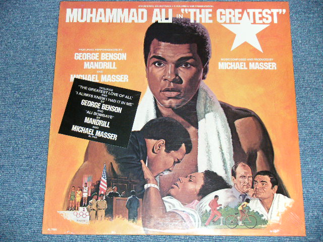 画像1: V.A. OST GERORGE BENSON, MANDRILL,MICHAEL HASSER  - MUHAMMAD ALI in "THE GREATEST" /  1977 US AMERICA ORIGINAL "Brand New SEALED"  LP Found Dead Stock 