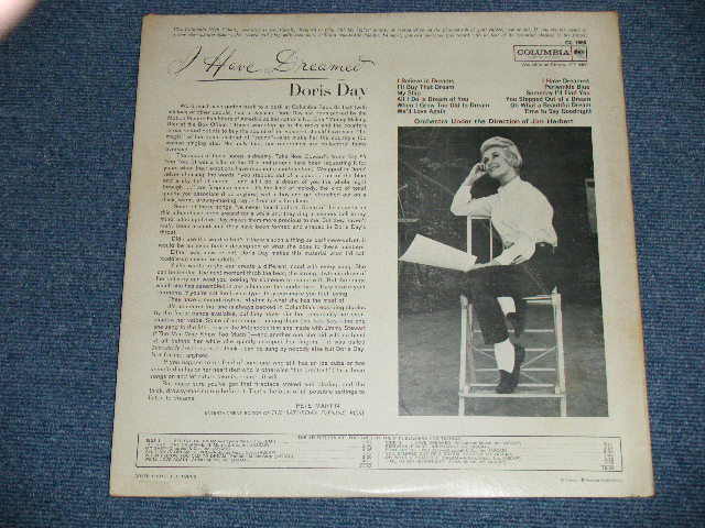 画像: DORIS DAY - I HAVE DREAMED  ( Ex+++/Ex+++) / 1961 US ORIGINAL "1st PRESS 6 EYES Label" MONO Used LP