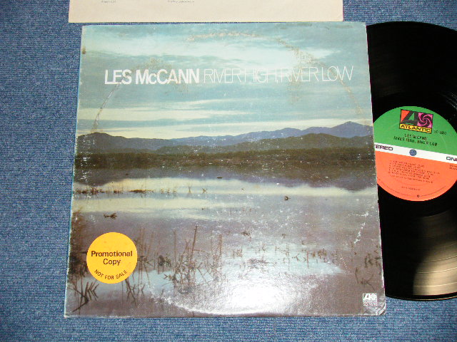 画像1: LES McCANN - RIVER HIGH, RIVER LOW ( VG+++/Ex++ )  / 1976 US AMERICA ORIGINAL "PROMO"  Used LP 
