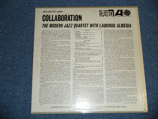 画像: MJQ MODERN JAZZ QUARTET with LAURINDO ALMEIDA  - COLLABORATION ( Ex+/Ex  Looks:Ex++ )   / 1964 US AMERICA ORIGINAL "BLUE&GREEN Label" STEREO Used LP 