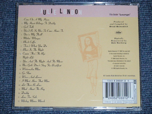 画像: JULIE LONDON - WILD, COOL & SWINGIN'   / 1999 EUROPE   "BRAND NEW"  CD