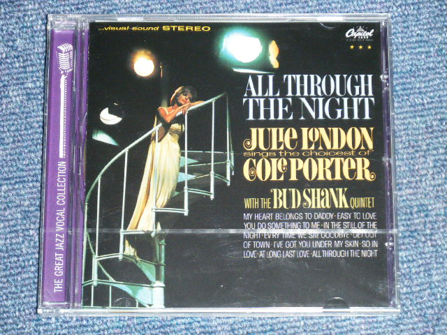 画像1: JULIE LONDON -  ALL THROUGH THE NIGHT  ( Straight Reissue ) / 2007 US AMERICA  "BRAND NEW SEALED"  CD