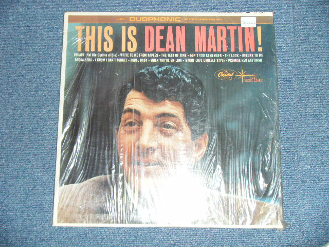 画像1: DEAN MARTIN - THIS IS DEAN MARTIN! / 1966? US AMERICA ORIGINAL "Brand New SEALED" LP  