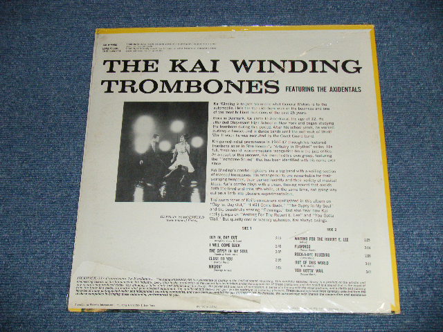 画像: The KAI WINDING - TROMBONES (SEALED) / 1960's US AMERICA "BRAND NEW SEALED" LP