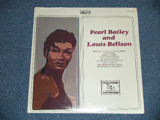 画像1: PEARL BAILEY & LOUIS BELLSON - -  PEARL BAILEY & LOUIS BELLSON  (SEALED)  / 19?? US AMERICA"BRAND NEW SEALED" STEREO LP