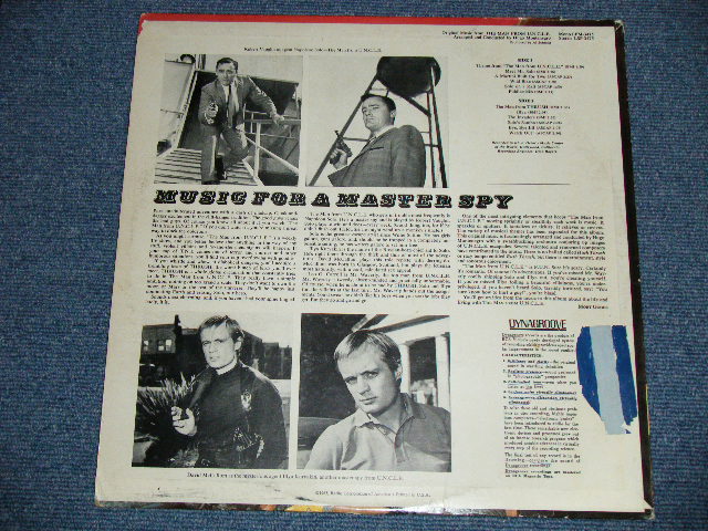 画像: OST / HUGO MONTENEGRO - THE MAN FROM U.N.C.L.E. (Ex++/Ex++)  /  1965 US AMERICA ORIGINAL MONO Used LP 