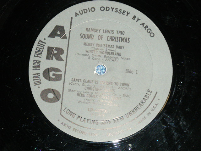 画像: RAMSEY LEWIS -  SOUNDS OF CHRISTMAS (Ex+/Ex+)  / 1961 US AMERICA ORIGINAL MONO Used  LP