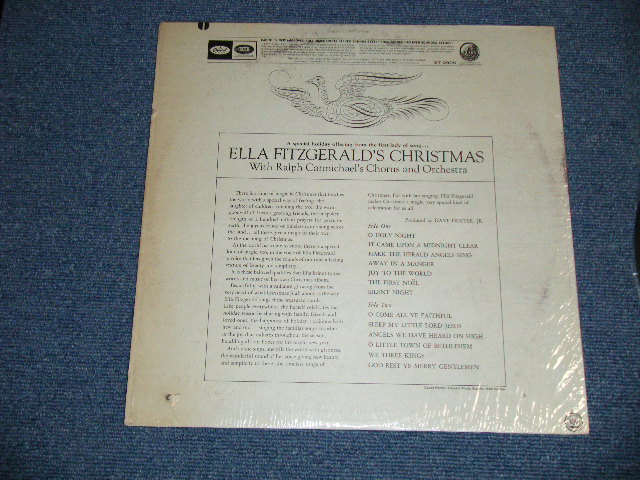 画像: ELLA FITZGERALD - ELLA FITZGERALD'S CHRISTMAS (MINT-/MINT-) /  1967 US AMERICA ORIGINALSTEREO Used LP 