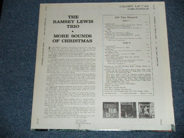 画像: RAMSEY LEWIS -  MORE SOUNDS OF CHRISTMAS (Ex+++/MINT-)  / 1966 US AMERICA ORIGINAL  STEREO LP