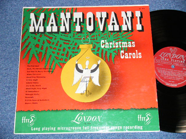 画像1: MANTOVANI - CHRISTMAS CAROLS (UK EXPORT/Made in ENGLAND  : ffrr Label :Ex++/Ex++)  /   US AMERICA ORIGINAL + UK EXPORT  MONO Used  LP