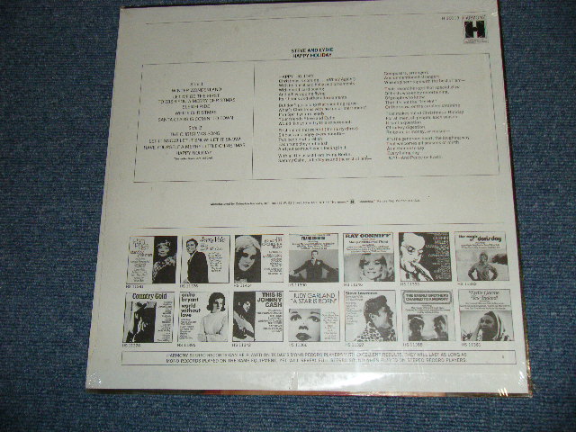 画像: STEVE LAWRENCE & EYDIE GORME - HAPPY HOLIDAY ( SEALED) / 1969 US AMERICA "Brand New SEALED"  LP  Found DEAD STOCK 