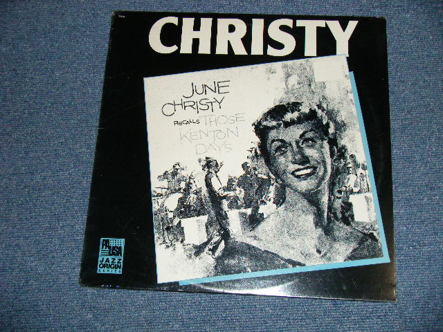 画像1: JUNE CHRISTY - RECALLS THOSE KENTON DAYS ( SEALED) / 1986 US AMERICA REISSUE "BRAND NEW SEALED" LP 