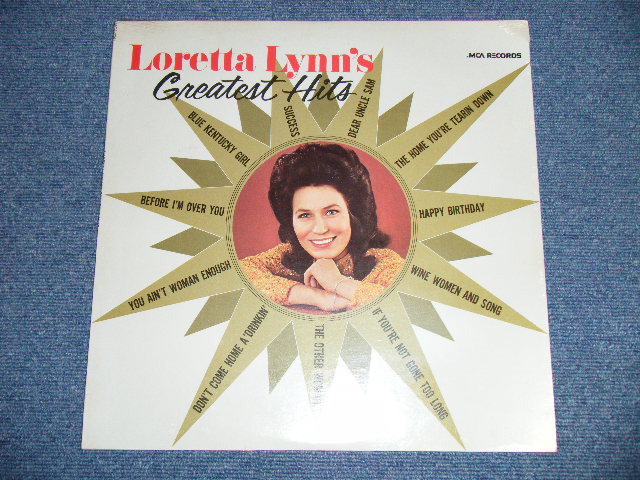 画像1: LORETTA LYNN -  LORETTA LYNN 'S GREATEST HITS (SEALED)  / 1970's US AMERICA REISSUE  "BRAND NEW SEALED" LP