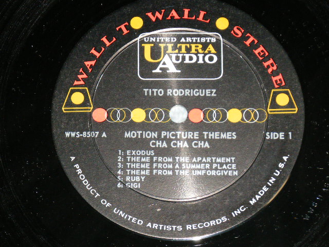 画像: TITO RODRIGUEZ Orchestra - MOTION PICTURE THEMES CHA CHA CHA (Ex+++/MINT-)   / 1960's US AMERICA ORIGINAL STEREO  Used LP 