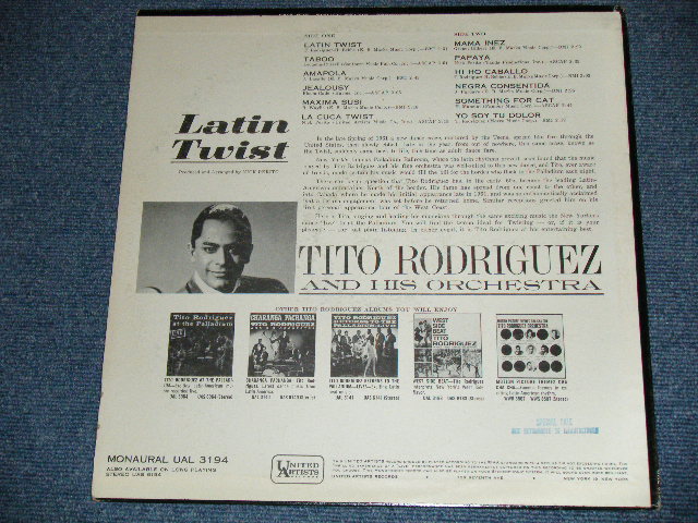 画像: TITO RODRIGUEZ Orchestra - LATIN TWIST  (Ex+/MINT-)   / 1960's US AMERICA ORIGINAL MONO  Used LP 