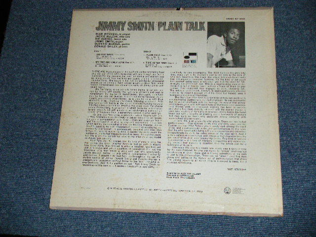 画像: JIMMY SMITH  - PLAIN TALK (Ex++/Ex++) / 1969 US AMERICA ORIGINAL "1st PRESS LIBERTY RECORDS CREDIT on LABEL" STEREO Used LP