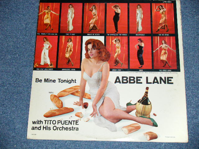 画像: ABBE LANE with TITO PUENTE and his ORCHESTRA  - BE MINE TONIGHT (VG+++/E,Ex+++)  / 1957  US AMERICA ORIGINAL MONO Used LP 