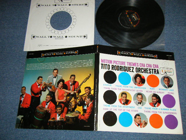 画像1: TITO RODRIGUEZ Orchestra - MOTION PICTURE THEMES CHA CHA CHA (Ex+++/MINT-)   / 1960's US AMERICA ORIGINAL STEREO  Used LP 