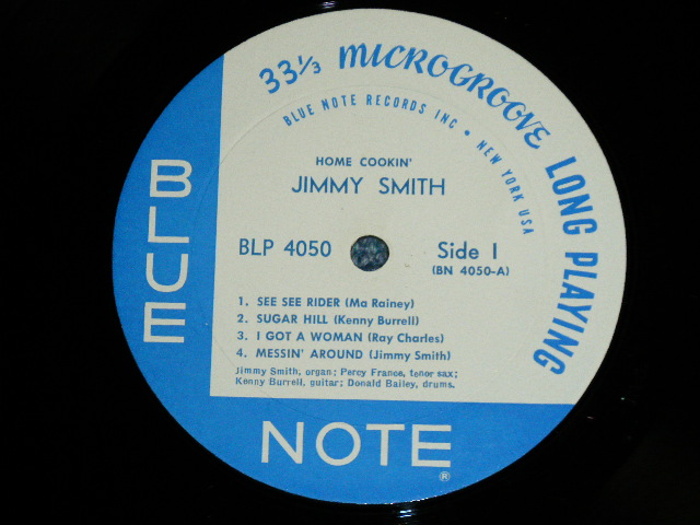 画像: JIMMY SMITH  with PERCY FRANCE,,KENNY BURRELL,DONALD BAILEY -  HOME COOKIN'  : THE INCREDIBLE JIMMY SMITH   (Ex+++/MINT-  / 1963 US AMERICA ORIGINAL "1st PRESS NEW YORK USA  on LABEL" MONO Used LP 