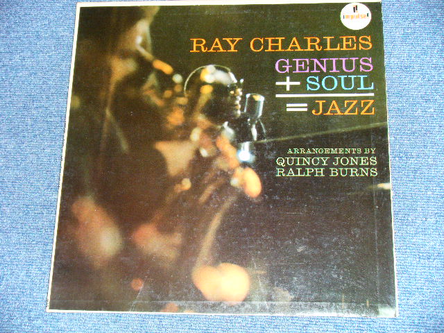 画像: RAY CHARLES - GENIUS+SOUL=JAZZ  (Ex++/Ex+++) / 1960's  US AMERICA ORIGINAL "CAPITOL Record Club Release" MONO Used LP