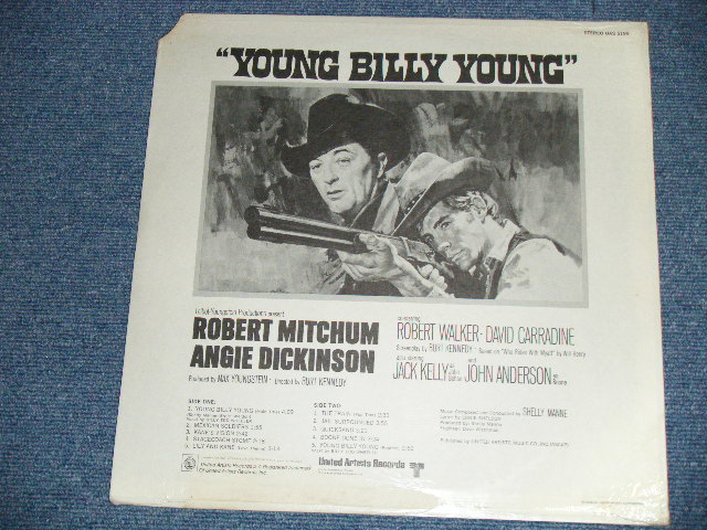 画像: ost (SHELLY MANNE,BILLY EDD WHEELER)  -  YOUNG BILLY YOUNG (SEALED)  / 1969  US AMERICA ORIGINAL "BRAND NEW SEALED"  LP