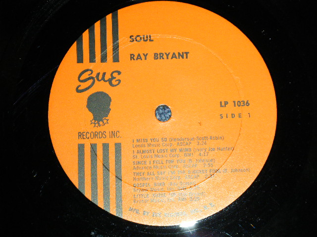 画像: RAY BRYANT - SOUL ( Ex/Ex++)  / 1965 US AMERICA ORIGINAL MONO  Used LP 