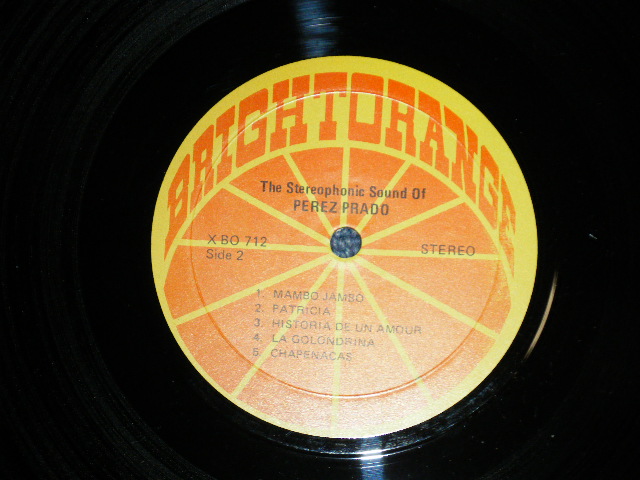 画像: PEREZ PRADO   THE STEREOPHONIC SOUND OF "PEREZ PRADO"  (MINT-/Ex+++)  / 1960's? US AMERICAORIGINAL STEREO Used LP