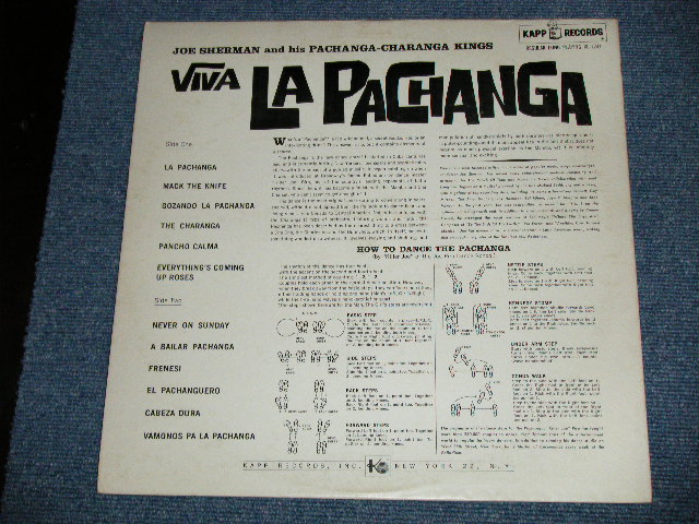 画像: JOE SHERMAN and his PACHANGA-CHARANGA KINGS - VIVA LA PACHANGA   (Ex++/Ex+++)  / 1960's US AMERICAORIGINAL "PROMO" MONO Used LP