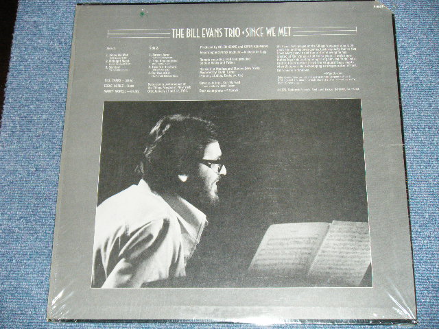 画像: BILL EVANS TRIO -SINCE WE MET(MINT-/Ex+++) )  / 1976 US AMERICA ORIGINAL Used LP  