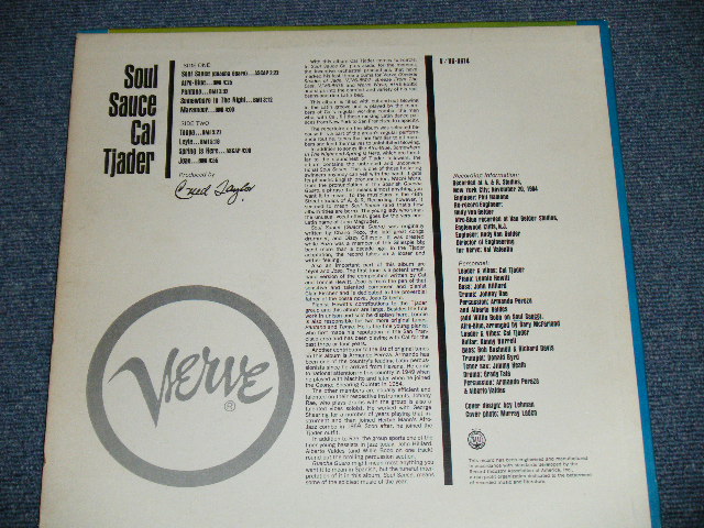 画像: CAL TJADER - SOUL SAUCE  (Ex++/Ex+++) / 1965 US AMERICA ORIGINAL Mono LP  