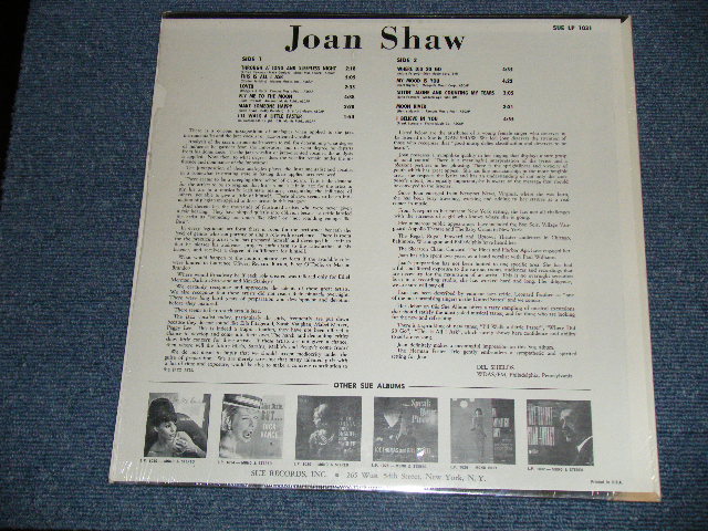 画像: JOAN SHAW - IN OERSON  (MINT-/Ex+++) /  1960's  US AMERICA ORIGINALSTEREO Used LP 