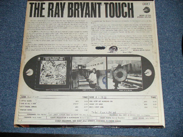 画像: RAY BRYANT - THE RAY BRYANT TOUCH  ( FUNKY & SOUL JAZZ:RARE GROOVE) ( Ex+,Ex/Ex++)  / 1967 US AMERICA ORIGINAL  STEREO  Used LP 