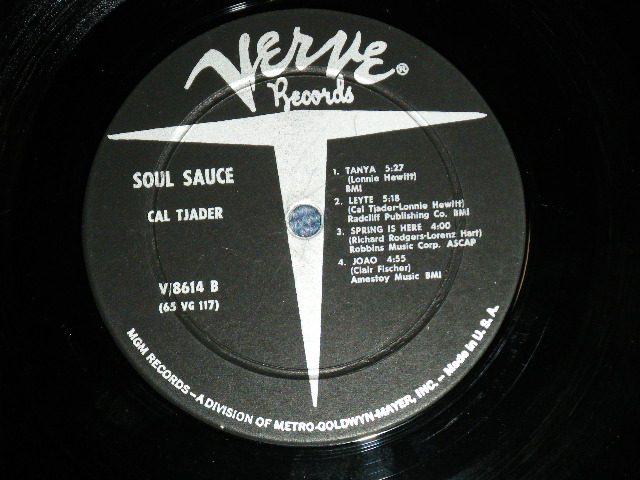 画像: CAL TJADER - SOUL SAUCE  (Ex++/Ex+++) / 1965 US AMERICA ORIGINAL Mono LP  