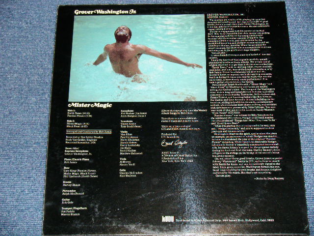 画像: GROVER WASHINGTON JR. - MISTER MAGIC  ( E++/Ex+++) / 1975 US AMERICA ORIGINAL  Used LP 